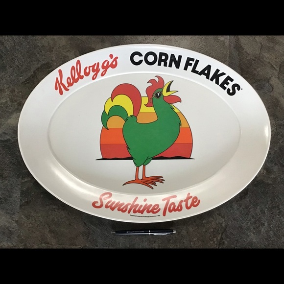 Vintage Kellogg’s Corn Flakes Sunshine Taste Tray or Platter